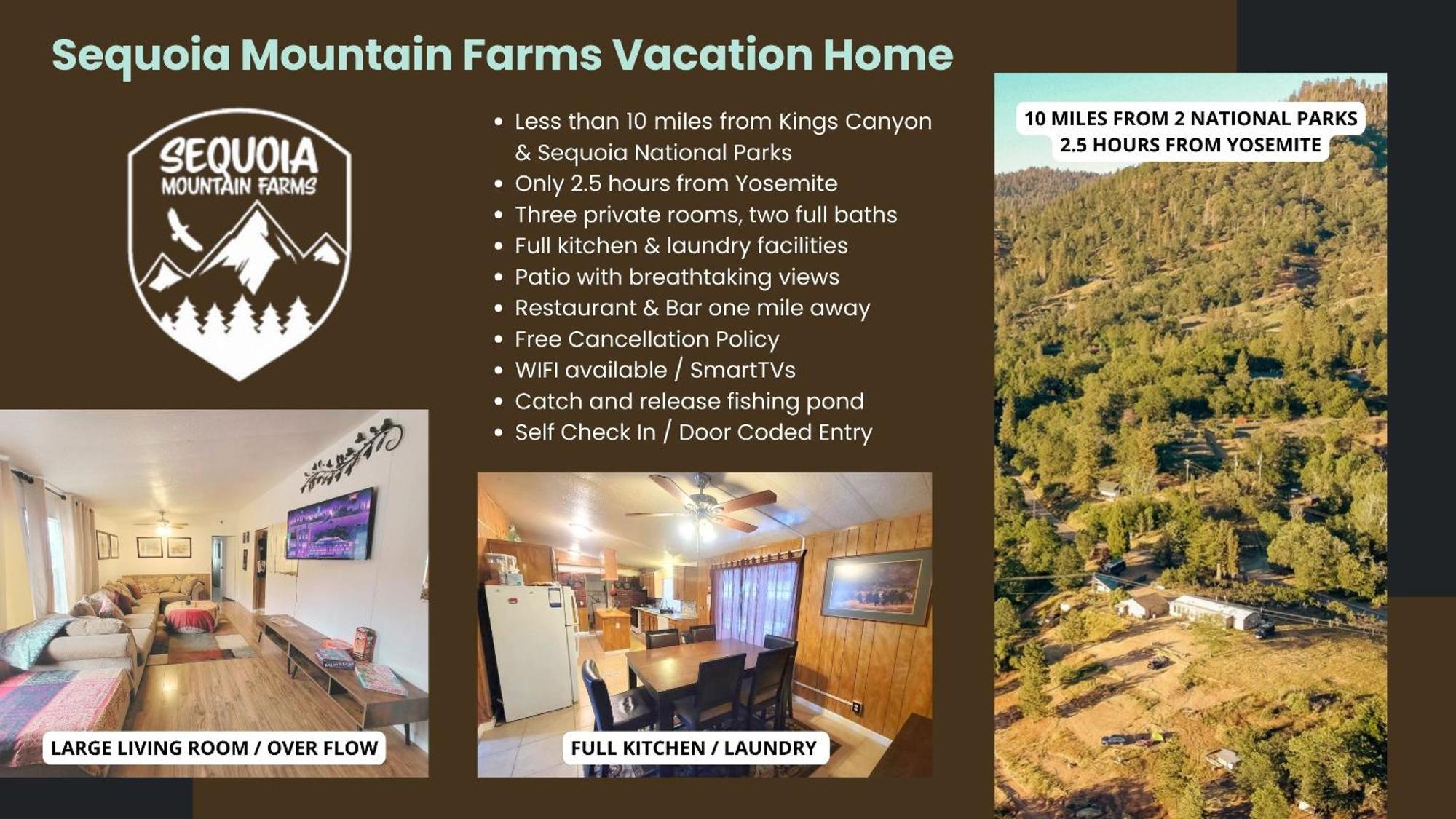 Campground At Sequoia Mountain Farms - Bring Your Own Tent Or Rv - No Bedrooms Or Beds Provided Miramonte 外观 照片